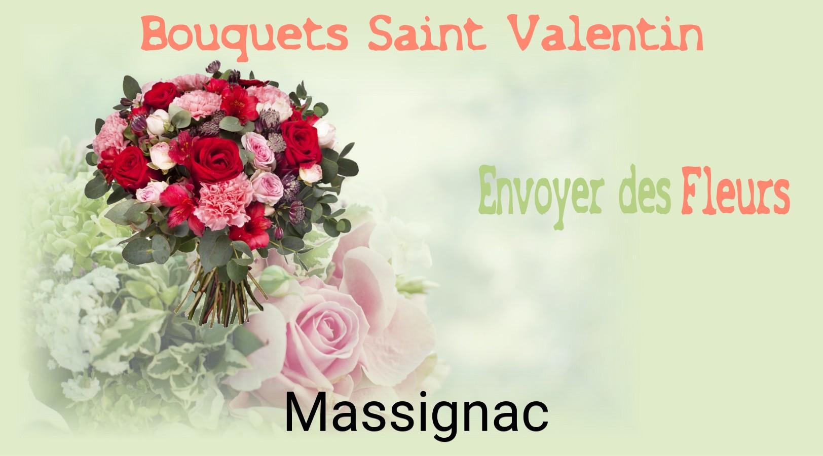 Roses de Saint-Valentin livrées à Massignac